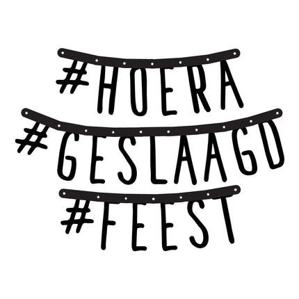 Juego de guirnaldas de letras con éxito