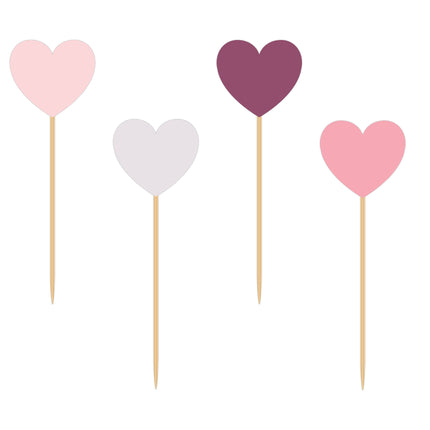 Pinchitos Corazones 4cm 8pcs