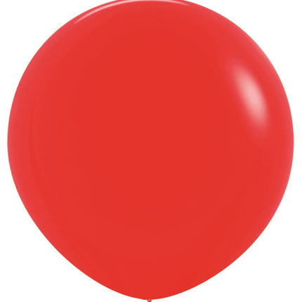 Globos Rojo 91cm 2pcs