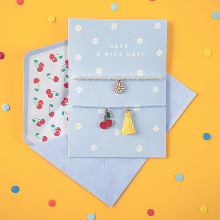 Tarjeta de felicitación Pulseras 14,8 cm