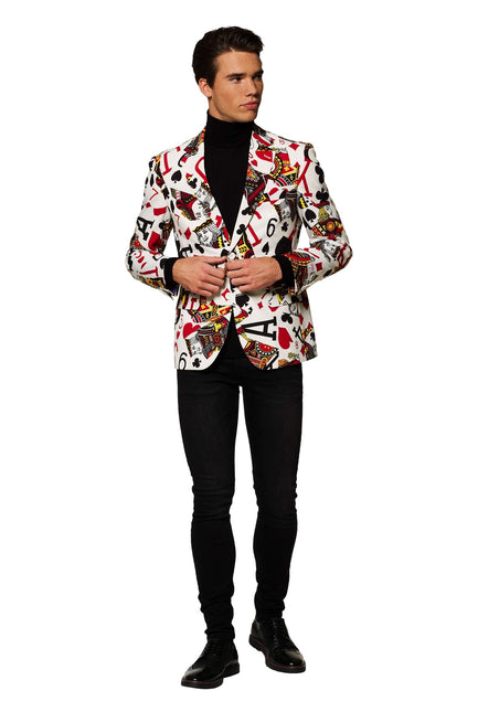 Casino Naipes Blazer Hombre <tc>OppoSuits</tc>