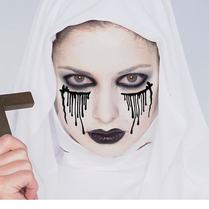 Set de maquillaje de Halloween Monja sangrienta
