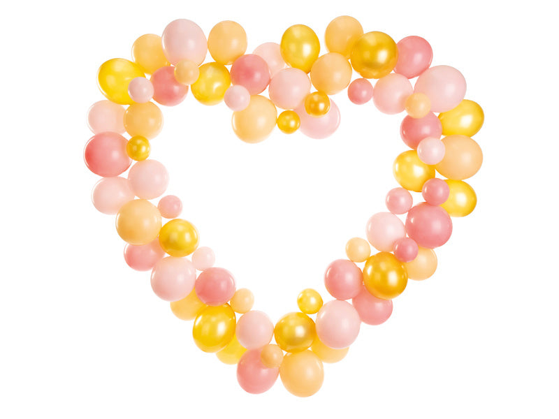 Globo Arco Corazón 14 piezas