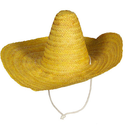 Sombrero Mexicano Amarillo