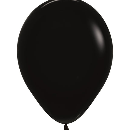 Globos Negro 25cm 100uds