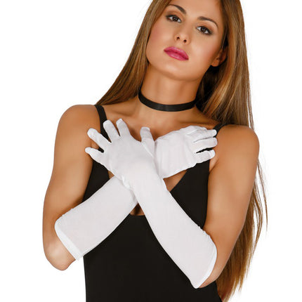 Guantes Blancos 45cm