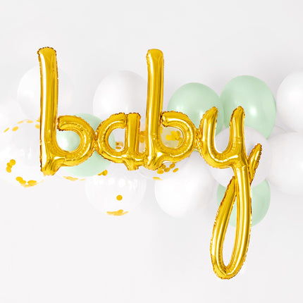 Set Globos Letra Niña Oro Vacío 75,5cm
