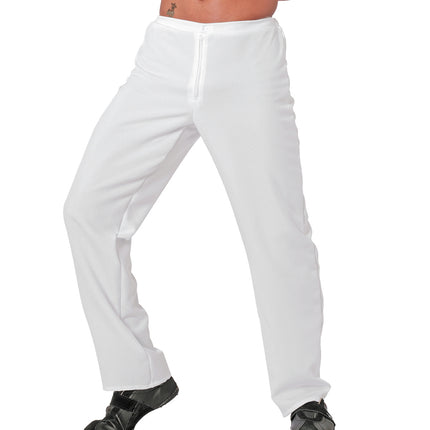 Pantalones Disco Blanco