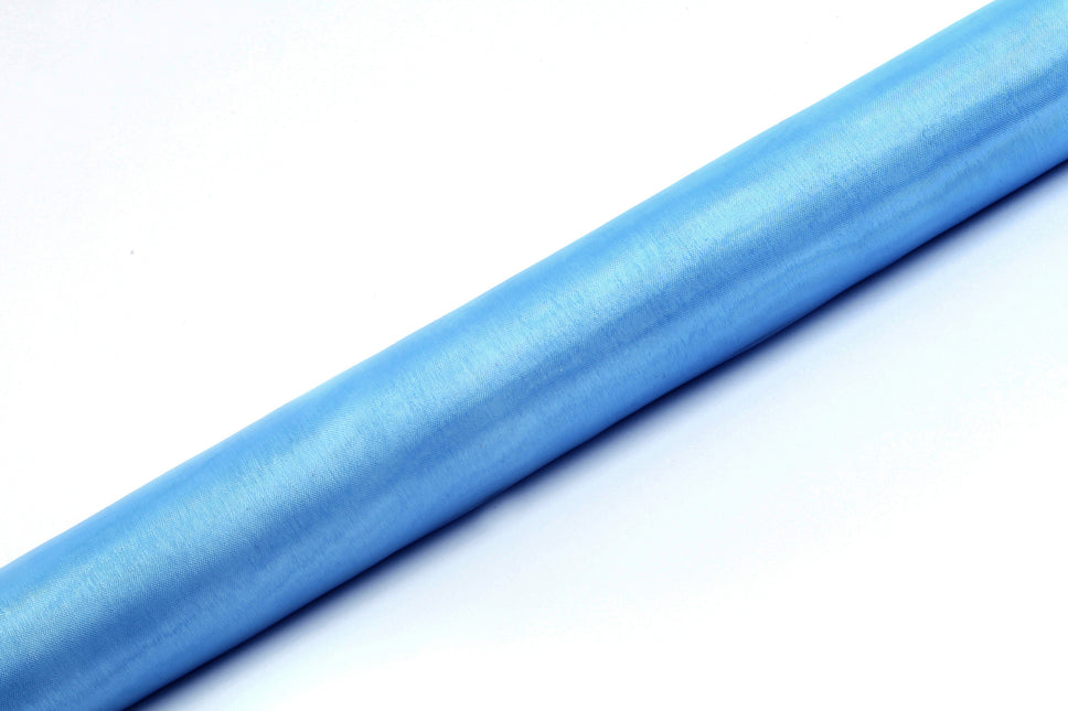 Tela Organza Azul Claro 36cm 9m