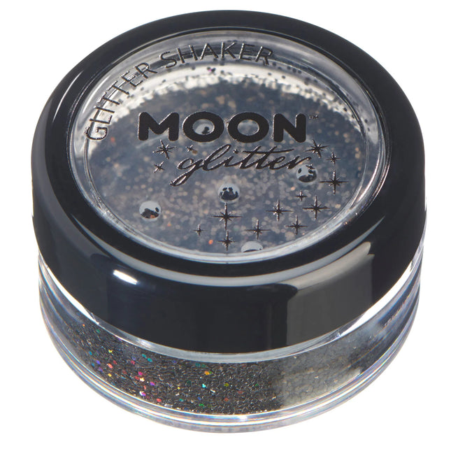 Purpurina Lunar Purpurina Holográfica Shakers Negra 5g