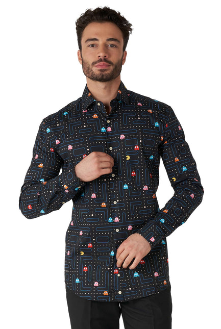 Camisa PAC-MAN Hombre <tc>OppoSuits</tc>