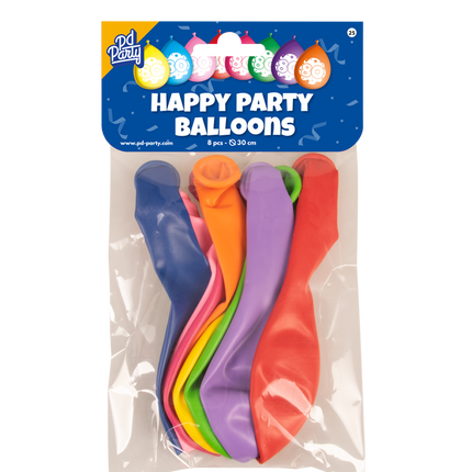 Globos 80 Años Hurra 30cm 8pcs