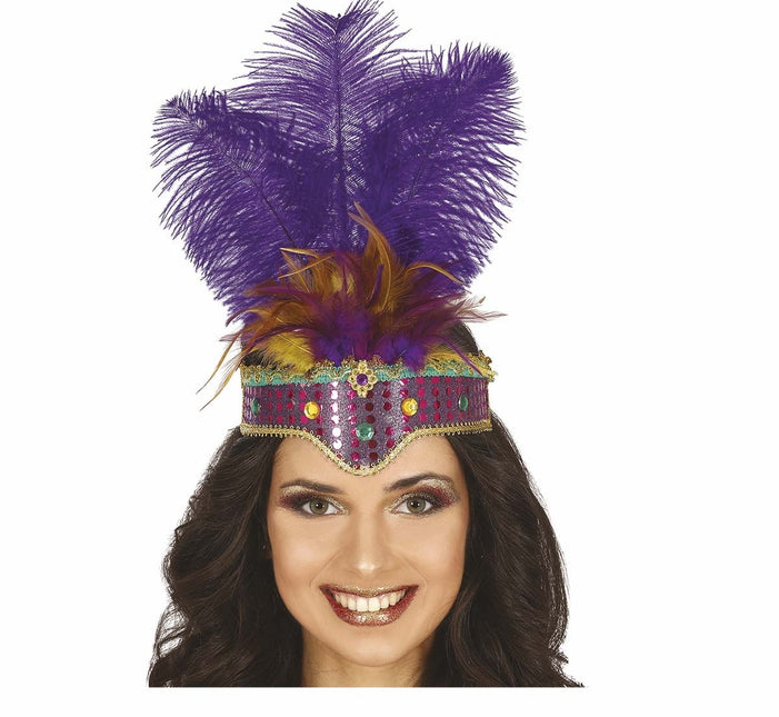 Tocado morado