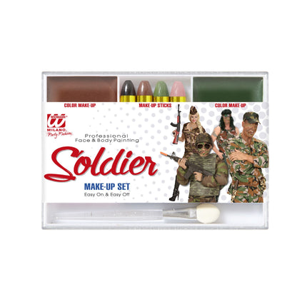 Set de maquillaje, Soldado
