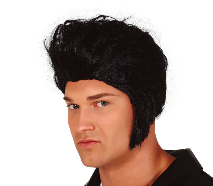 Hombre Peluca de Rock