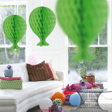 Globo Panal Verde 37cm