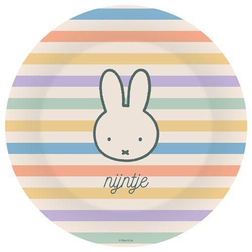 Miffy Platos de Colores 23cm 8uds