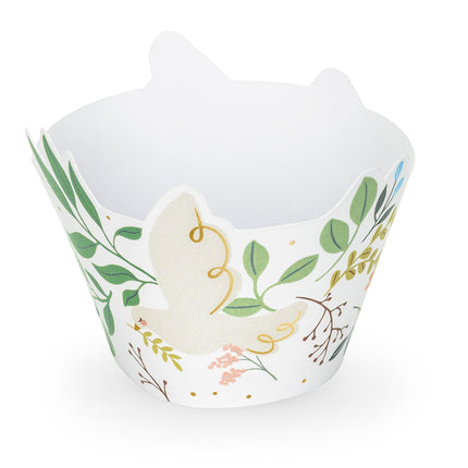 Moldes Cupcake Flores 6pcs