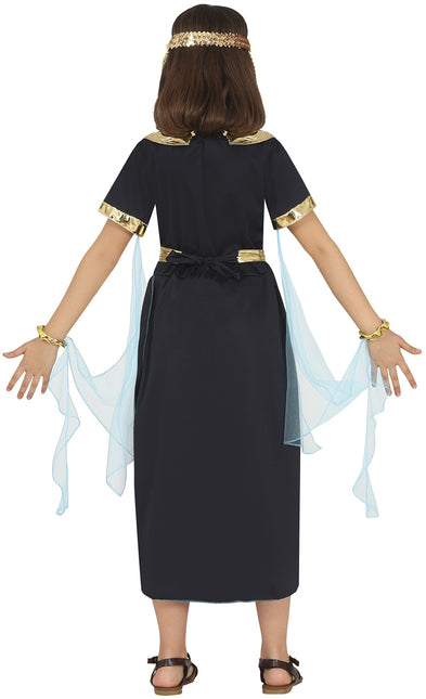 Disfraz de Cleopatra Negra Niña