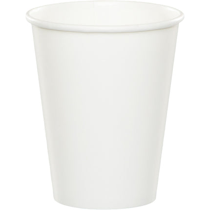 Vasos Blancos 256ml 8ud