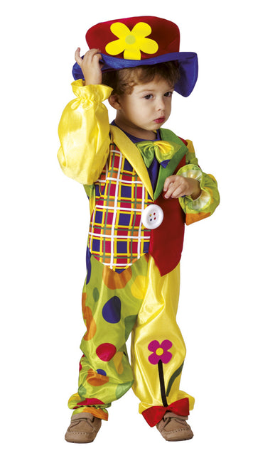 Disfraz de Payaso Infantil Flor 3/4 años