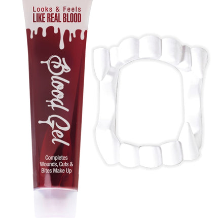 Tubo de sangre con dientes