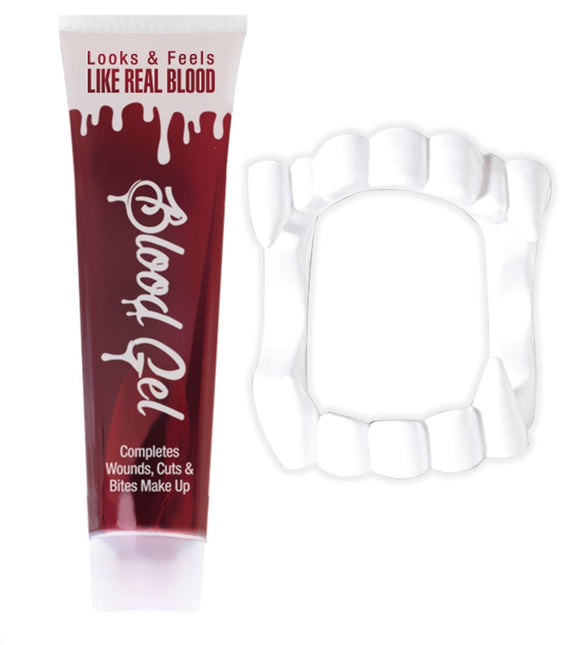 Tubo de sangre con dientes