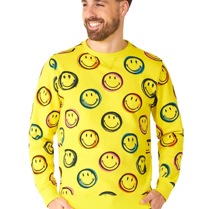 Jersey Smudge Smiley Hombre <tc>OppoSuits</tc>