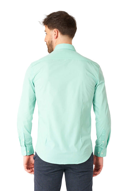 Camisa Verde Menta Hombre <tc>OppoSuits</tc>