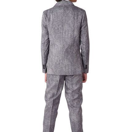 Traje Gris Años 20 Niño