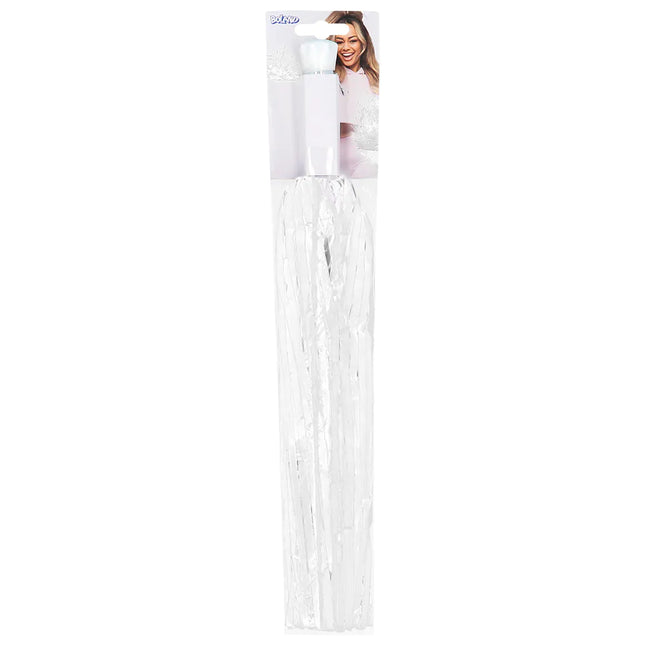 Pompón blanco 34cm