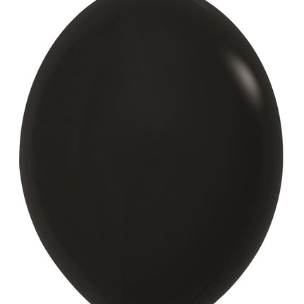 Globos Negro 30cm 50pcs