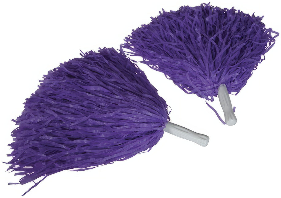 Pompones lilas 2uds