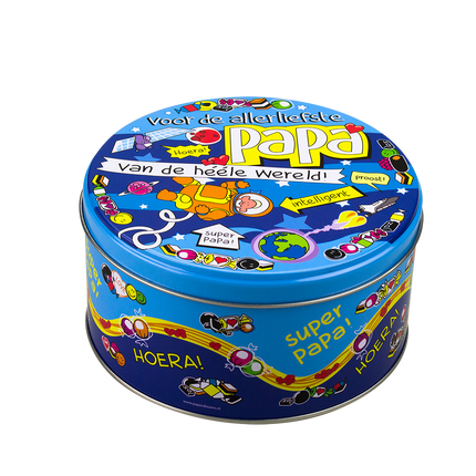 Caja de caramelos Papi 14cm