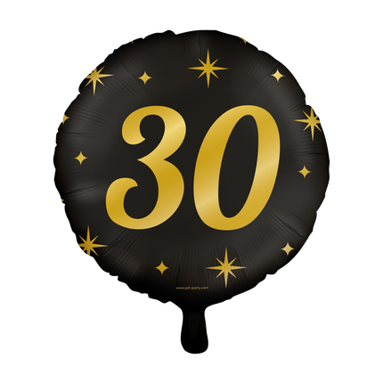 Globo de Helio 30 Años Vacío 30cm