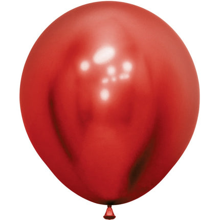 Globos Rojos 45cm 15uds