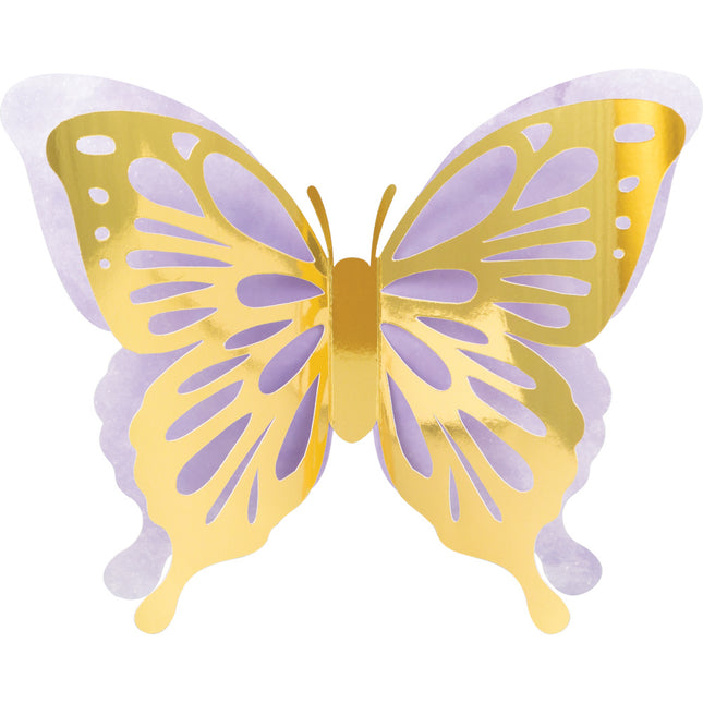 Mariposa Decoración de Pared 3pcs