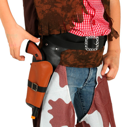 Pistola con funda para niños 1,17 m