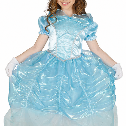Vestido Princesas Azul Niño
