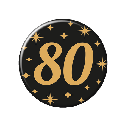 Botón 80 años