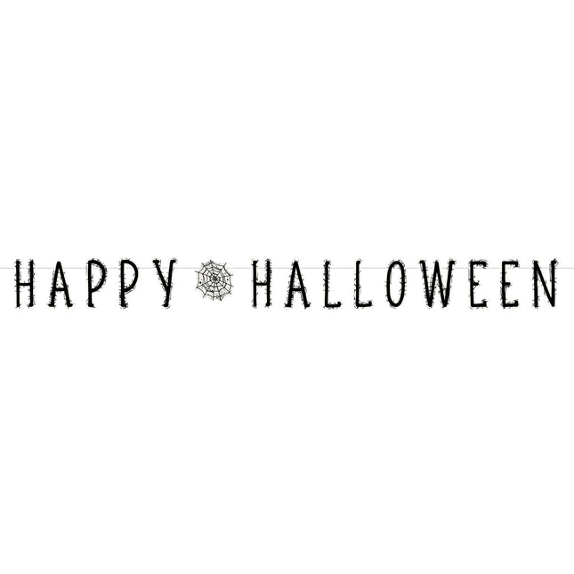 Guirnalda Letra Feliz Halloween 1,8 m