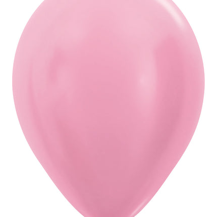 Globos Perla Rosa 30cm 12pcs