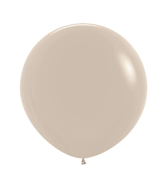 Globos Arena Blanca 61cm 10pcs