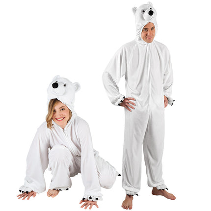 Traje de oso polar