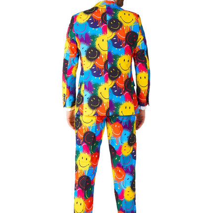 Traje de goteo sonriente para hombre <tc>OppoSuits</tc>