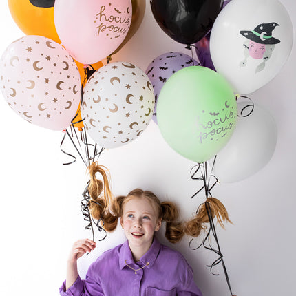 Globos de Halloween de colores 30cm 50pcs