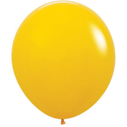 Globos Miel Amarillo 45cm 25pcs