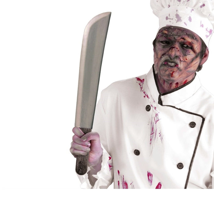 Machete Halloween Gris 53cm