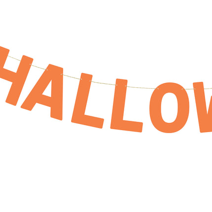 Pancarta de Halloween negra 2,5 m