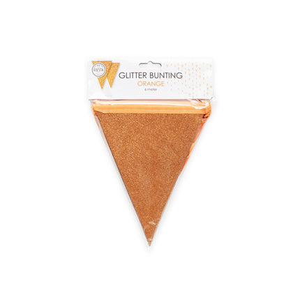 Guirnalda Naranja Purpurina Mini 6m